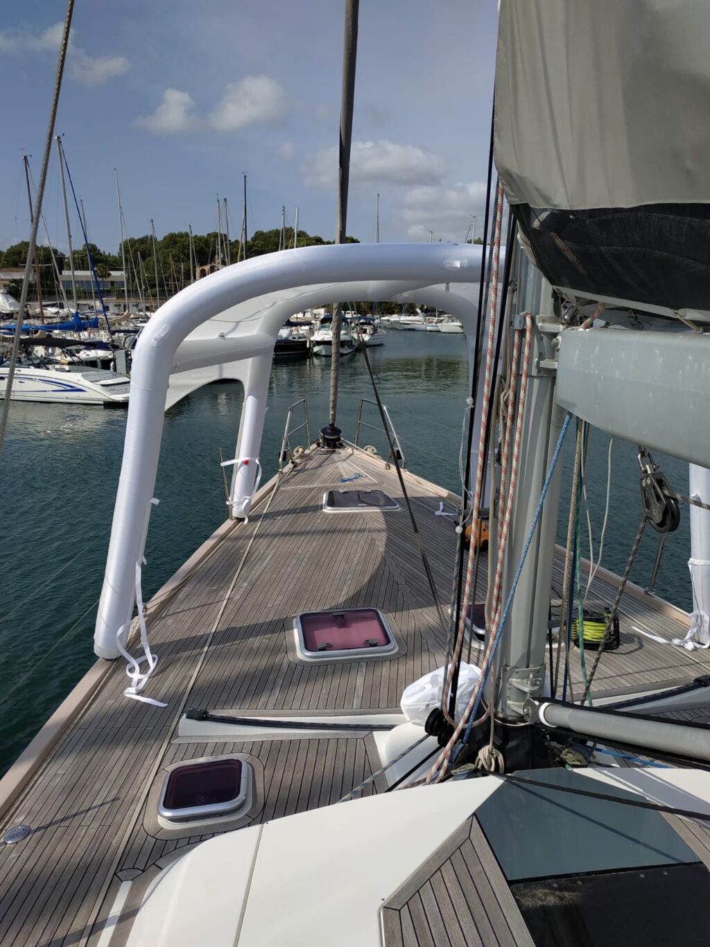 Bimini ML at marina