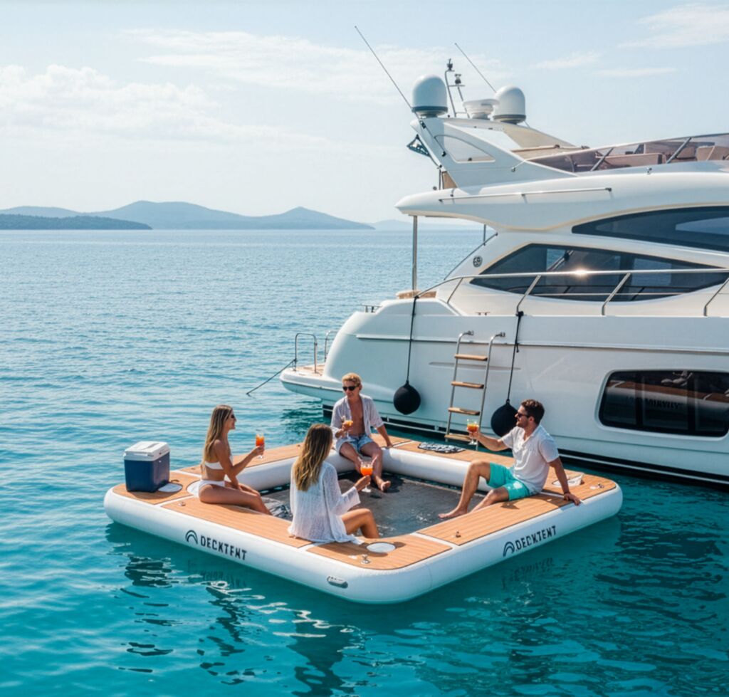 Water Lounge square on boat