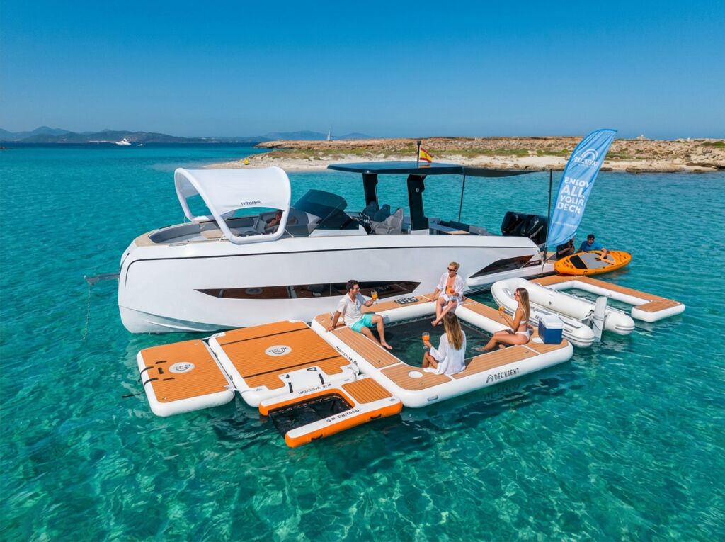 Water Lounge Square with full accessory set